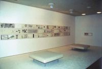 From Wonderland with Love - 2003. Installation view Aros. Aarhus Kunstmuseum, Aarhus, Denmark. 50 drawings, felt-tip pen on paper. Framed two by two. From Wonderland with Love - 2003. Installation view Aros. Aarhus Kunstmuseum, Aarhus, Denmark. 50 drawings, felt-tip pen on paper. Framed two by two.