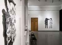 Dark Ink - 2010, installation view 1, Turku Art Museum, Finland Dark Ink - 2010, installation view 1, Turku Art Museum, Finland