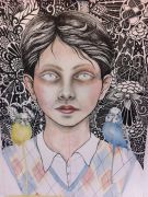 Thomas - 2012. 57x42 cm. Felt-tip pen and watercolor on paper.